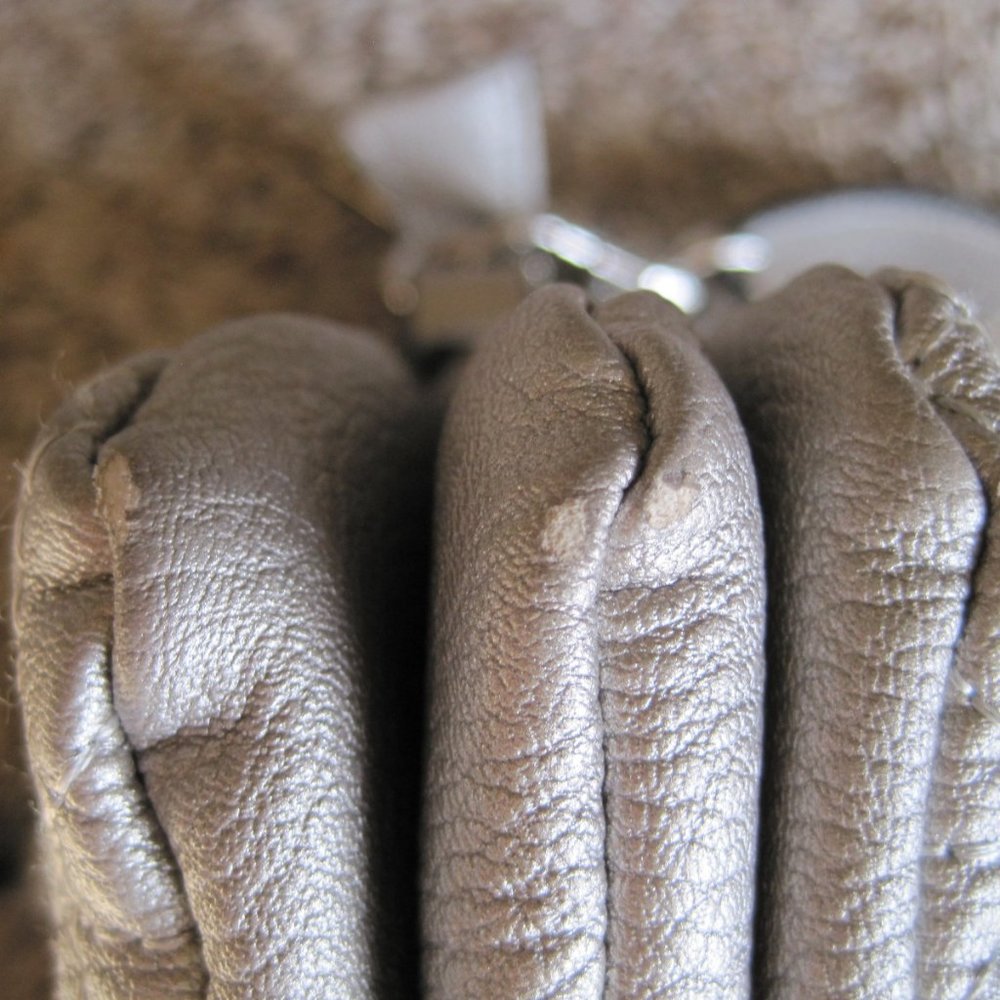 Nicole Miller silver quilted purse - Picture 15 of 15